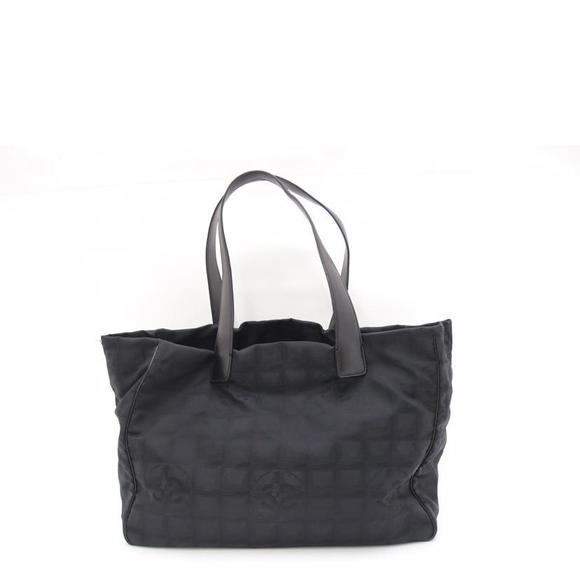 Chanel Line Bag Black Tote - Picture 1 of 7
